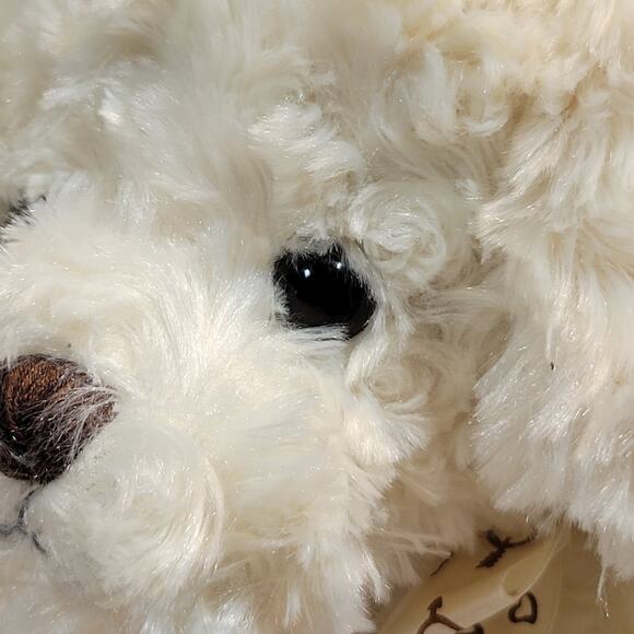 DanDee Plush Cream Puppy Dog 10" Love Heart Valentine's Stuffed Animal - Picture 14 of 16